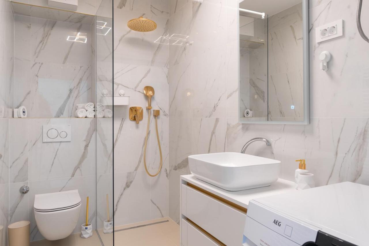 Golden Luxury Apartment Split Bagian luar foto